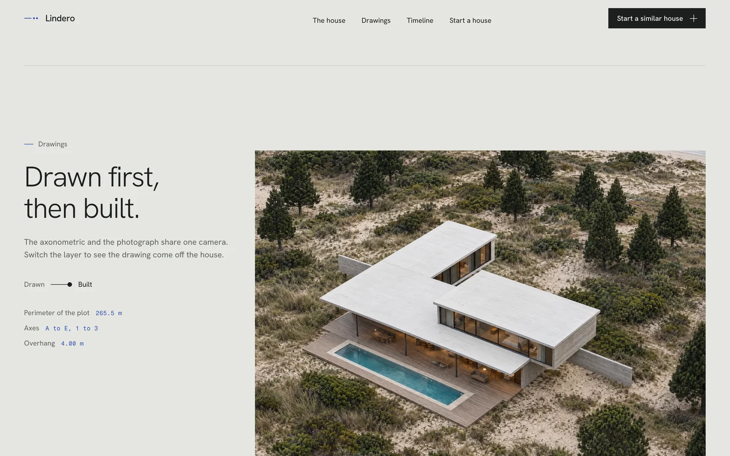 Lindero — Starter, desktop