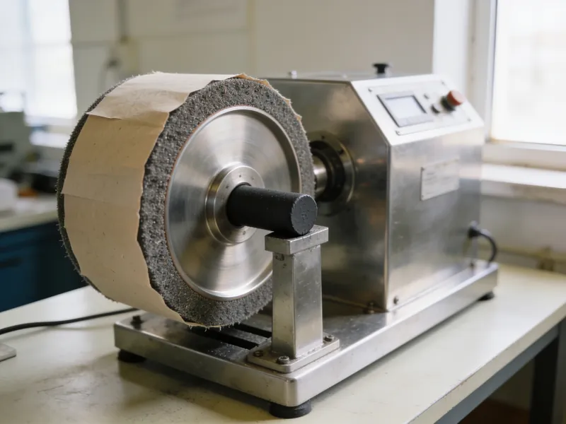 Abrasion test in our lab