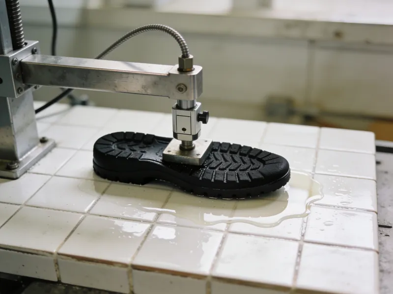 Slip test in our lab